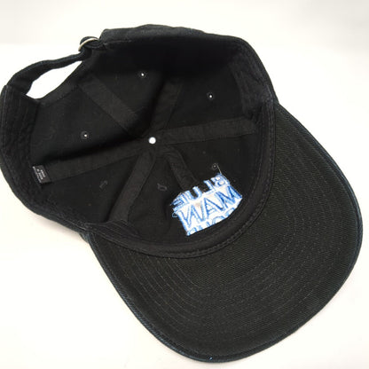 Blue Man Group Slideback Hat Black One Size Adjustable Embroidered