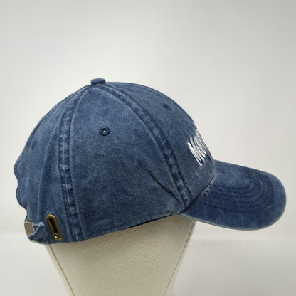 Mount Rushmore 1927-1941 Blue Baseball Cap One Size Slideback Denim Graphic hat