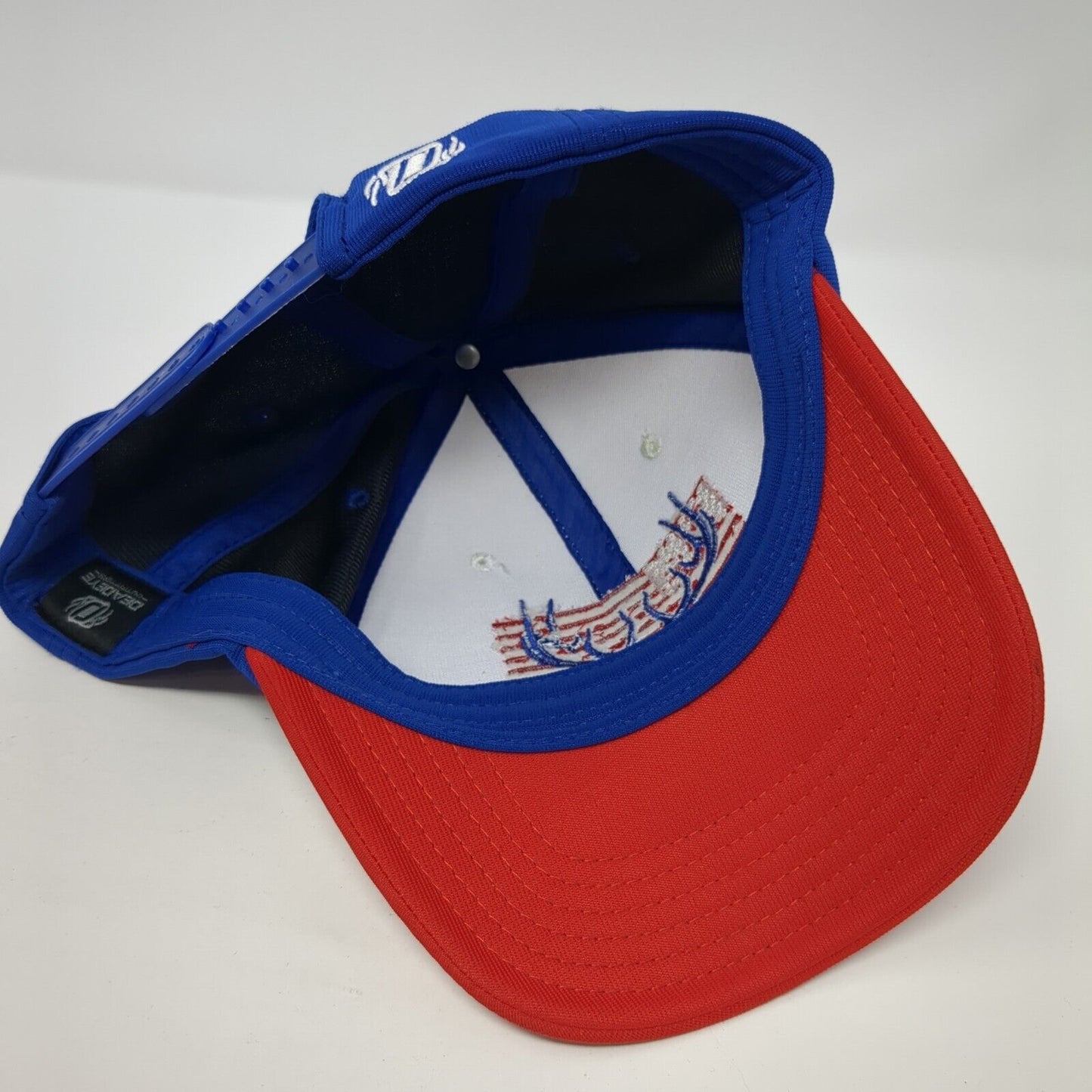 Deadeye Snapback Trucker Hat Multicolor One Size Adjustable Patriotic Mesh Back