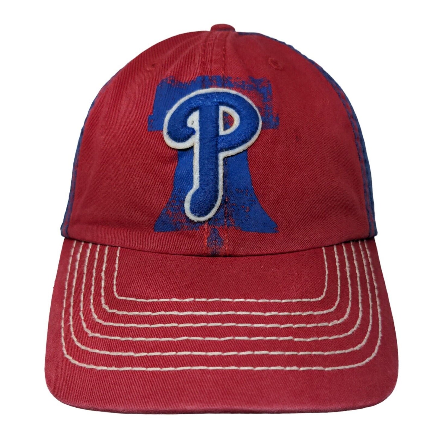 Philadelphia Phillies Slideback Hat Red Blue OS Embroidered Logo MLB '47 Brand