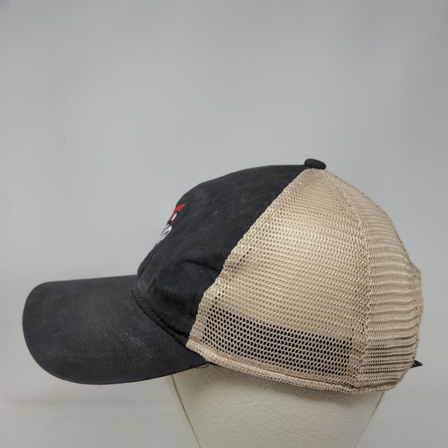 Ohio Snapback Mesh Back Trucker Hat Black OSFM Colorblock Outdoor Cap
