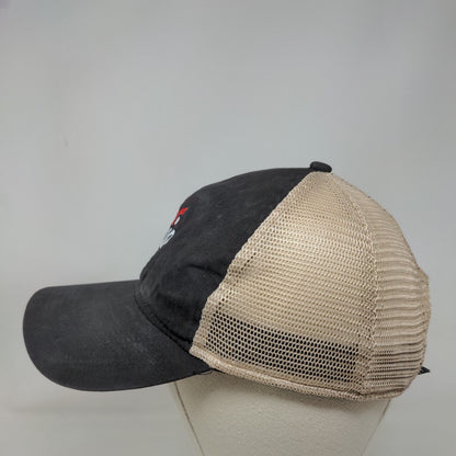 Ohio Snapback Mesh Back Trucker Hat Black OSFM Colorblock Outdoor Cap