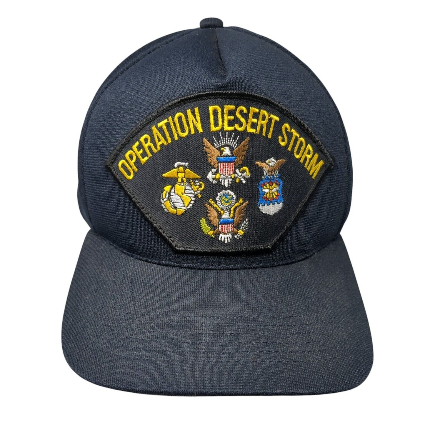 Operation Desert Storm Snapback Hat Blue OS Adjustable Embroidered Northstar