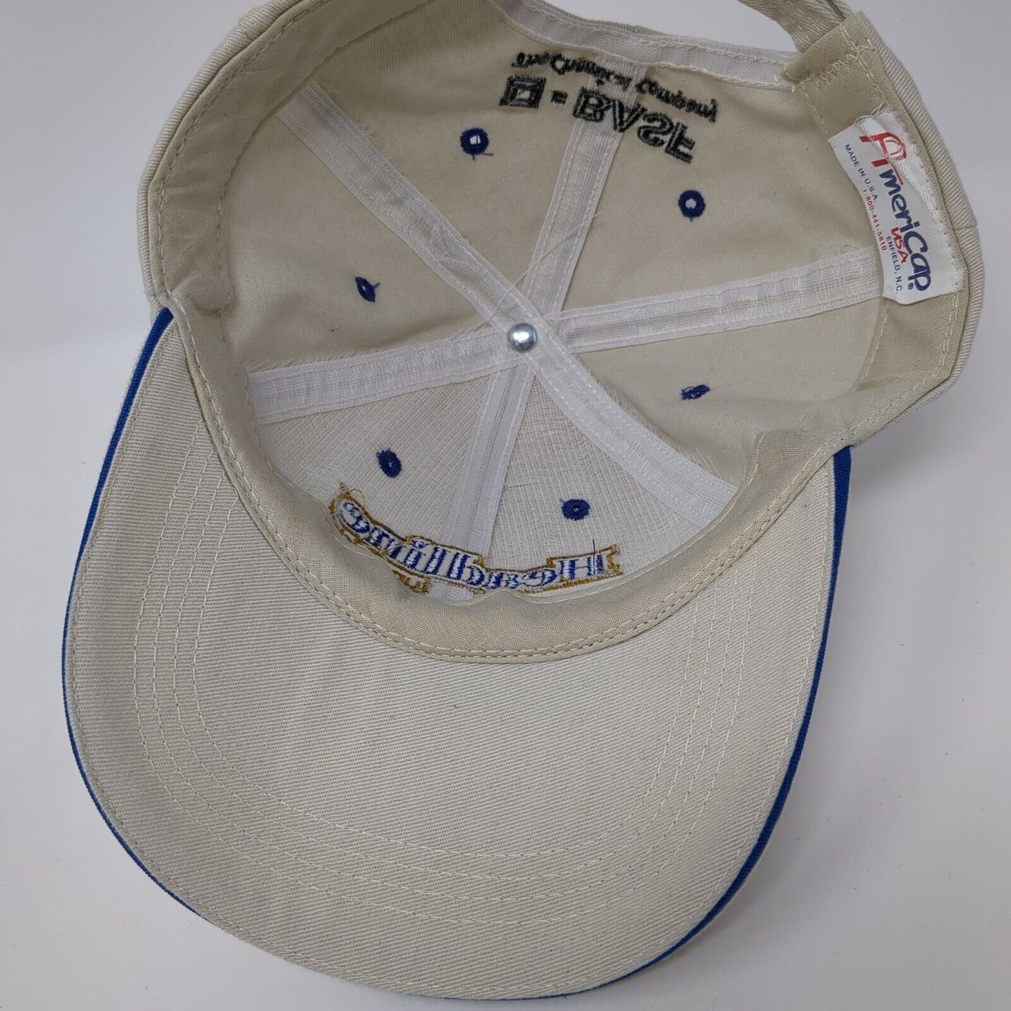 Headline Funglcide D-BASF The Chemical Company Slideback Hat Tan OS AmeriCap