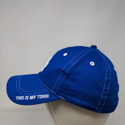 LA Dodgers This Is My Town Strapback Hat Blue One Size Adjustable Embroidered