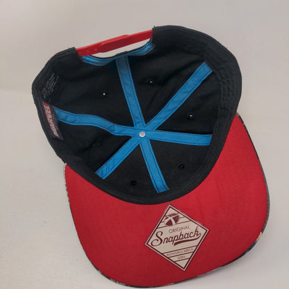 Spiderman Snapback Hat Multicolor OSFM Adjustable Marvel 6 Panel