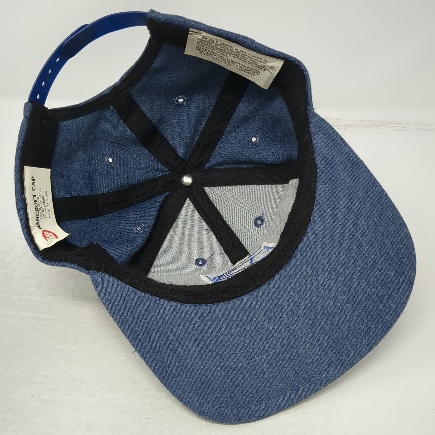Bancroft Cap Snapback Blue L USPS United States Postal Service Hat USA Vintage