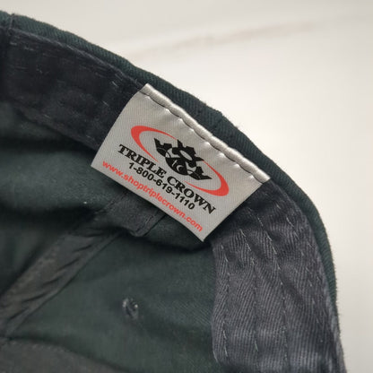 Triple Crown Baseball Cap Black One Size BOMAG Cedarapids Construction Paver Hat