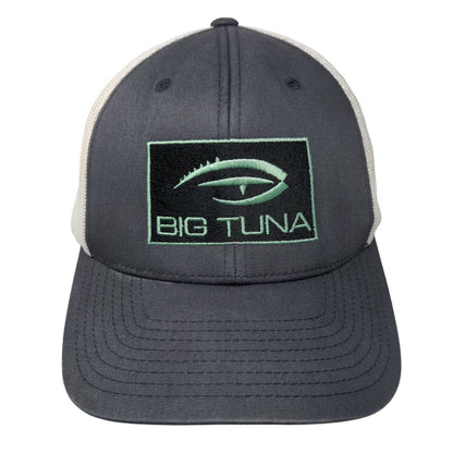 Big Tuna Snapback Mesh Back Trucker Hat Gray OSFA Colorblock Sport-Tek