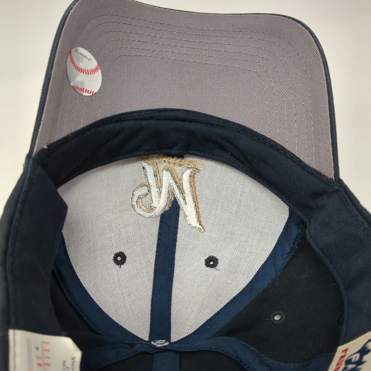 Milwaukee Brewers MLB Fan Favorite Baseball Cap Blue One Size Strapback Cotton