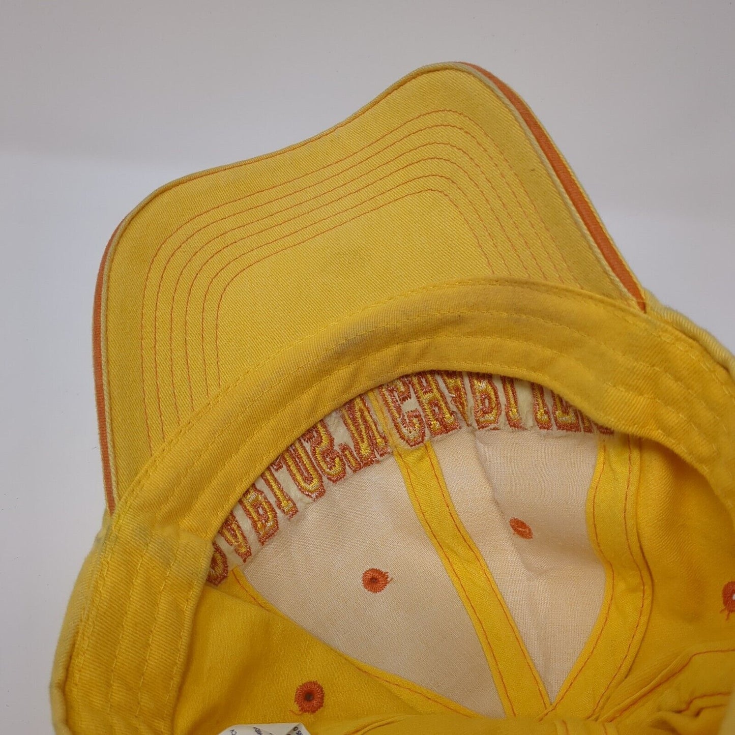 Carlos 'N Charlie's Cozumel Slideback Hat Yellow OSFA Embroidered