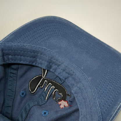 Port Authority Baseball Cap Blue One Size Embroidered Jules Logo Maple Leaf Hat
