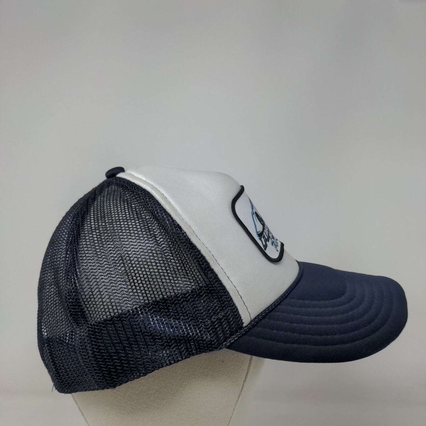 Forward Bite Podcast Snapback Mesh Back Rope Trucker Hat Blue OSFM Otto