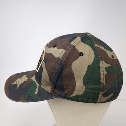 Glock Snapback Green Camo Hat One Size Perfection Patch Camouflage Quality Mfg
