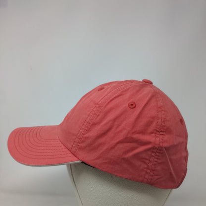 Port Authority Signature Strapback Hat Red One Size Blank 6 Panel