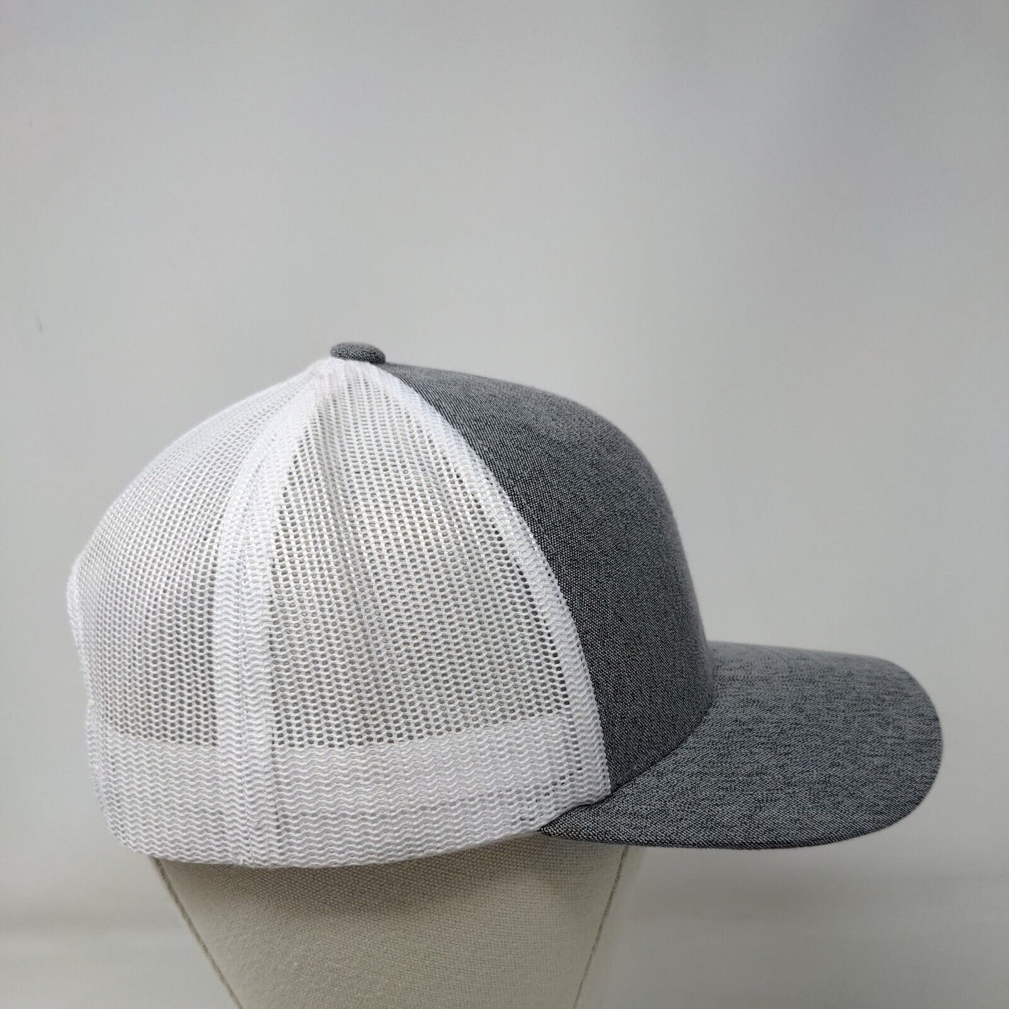 Alturas Homes Snapback Trucker Hat Gray OSFA Mesh Back Pacific Headwear