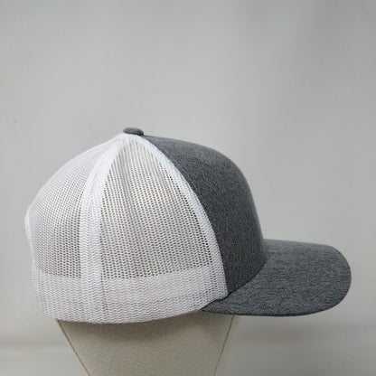 Alturas Homes Snapback Trucker Hat Gray OSFA Mesh Back Pacific Headwear
