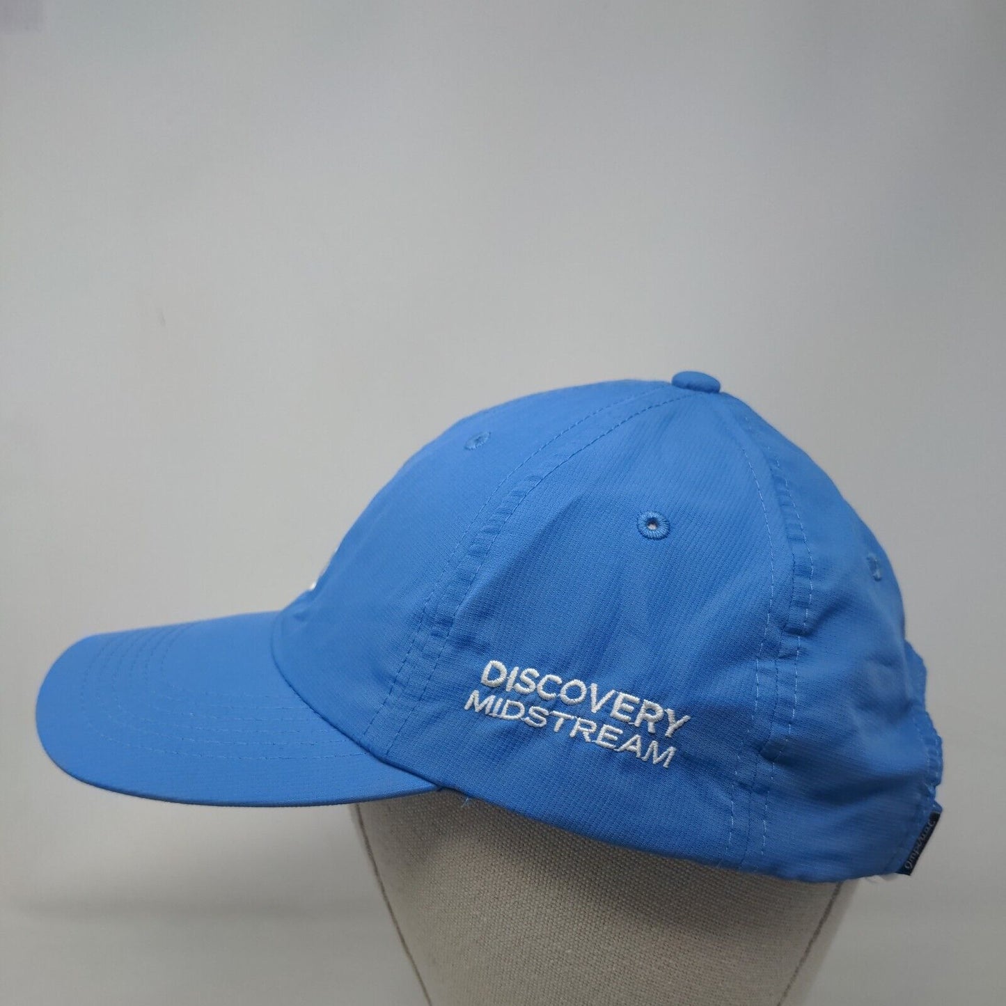 Discovery Midstream Strapback Hat Blue OSFA Embroidered Logo Imperial
