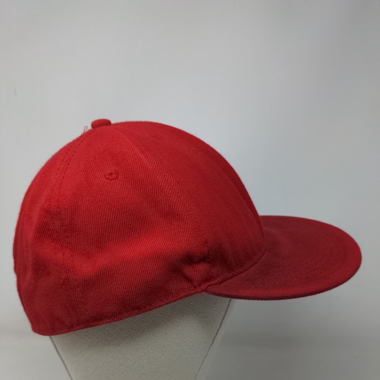 Tito Fitted Hat Red One Size Embroidered Otto Fit 3030 Vent Holes Vodka