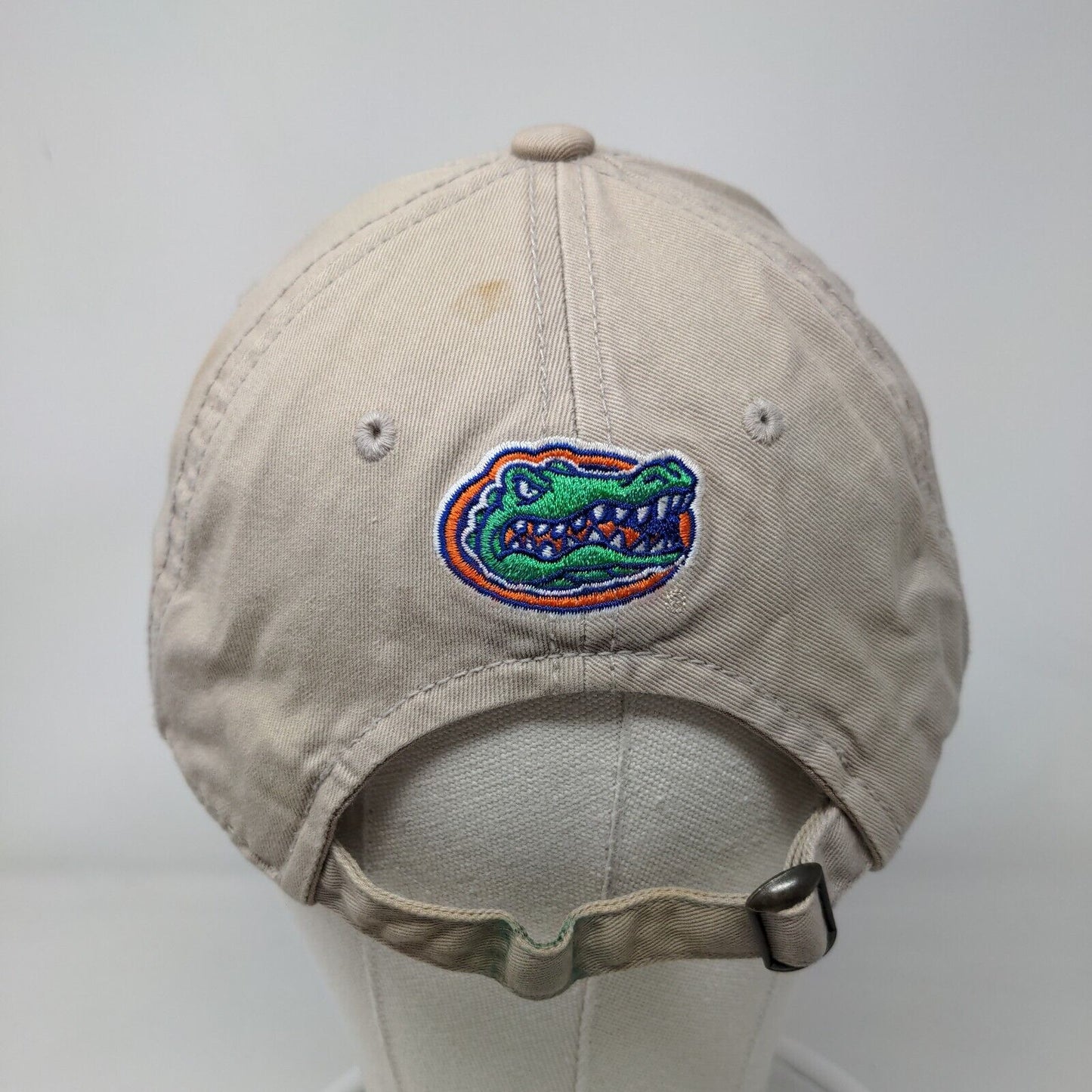 Florida Gators Slideback Hat Tan OSFA Embroidered Logo NCAA Top of the World