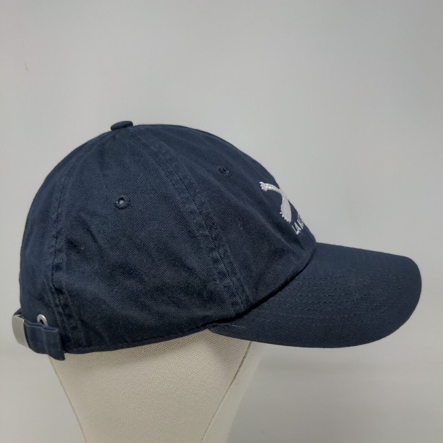 Lake Girl Women's Slideback Hat Blue Embroidered Oars Logo 100% Cotton