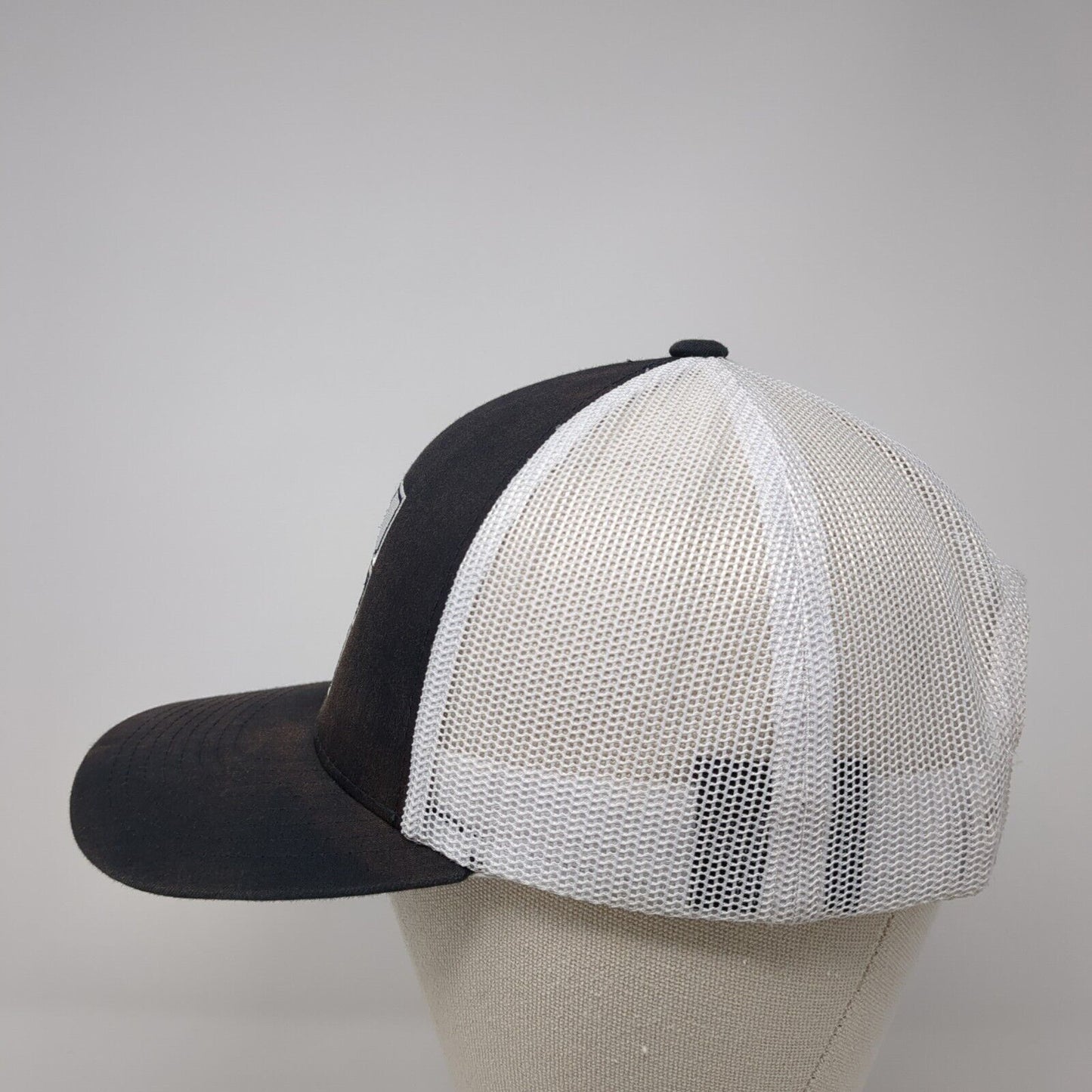 Middleton Snapback Trucker Hat Blue OS Adjustable Mesh Back Pacific Headwear