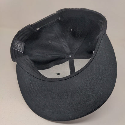 Legend Snapback Hat Black OSFA Embroidered 6 Panel To: Little Arrows
