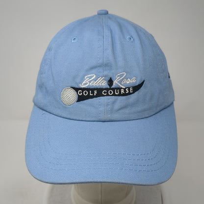 Bella Rosa Golf Course Slideback Baseball Cap Blue Medium American Dry Goods