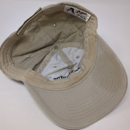 Idaho Western Inc Baseball Cap Brown One Size Adjustable Embroidered AMC Deluxe