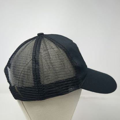 Liberty University Trucker Hat Black One Size Mesh Back Snapback Mountain Patch