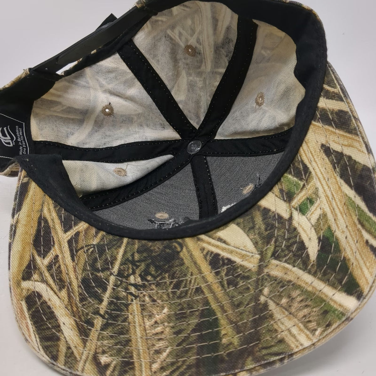 Outdoor Cap Snapback Hat Green OSFM WVC West Valley Construction Camo Mossy Oak
