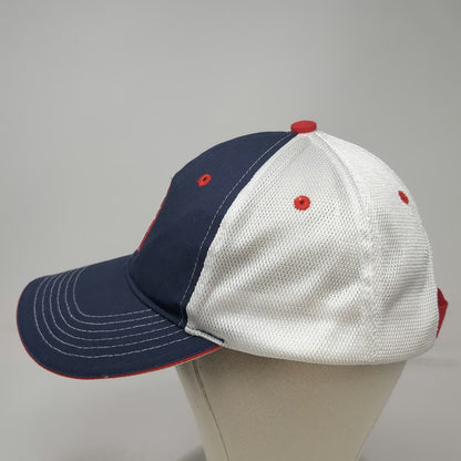 Kenworth Baseball Cap Blue White Red One Size Mesh Back Logo Strapback Truck Hat
