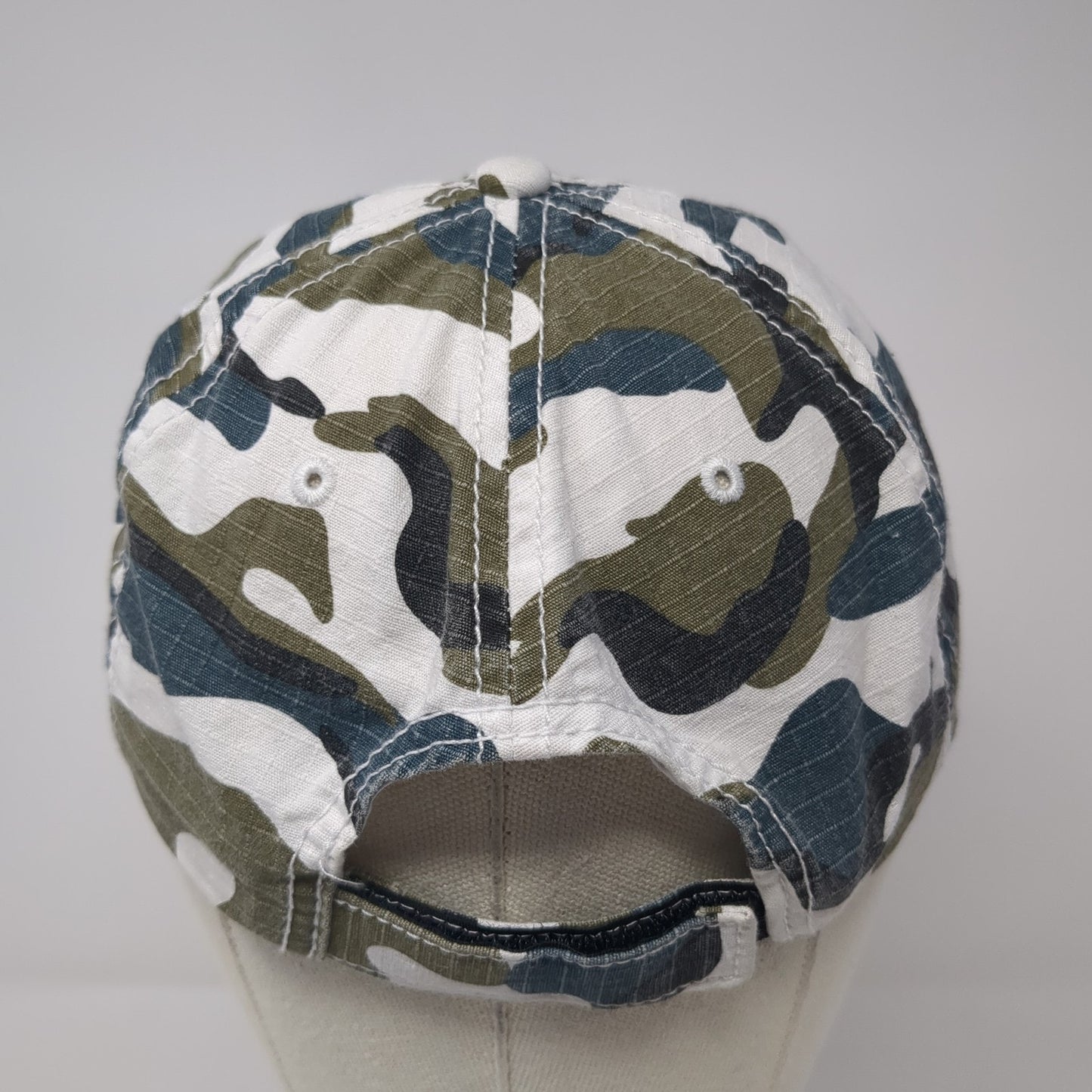 Crystal Beach Texas Strapback Baseball Cap Multicolor One Size Adjustable Camo