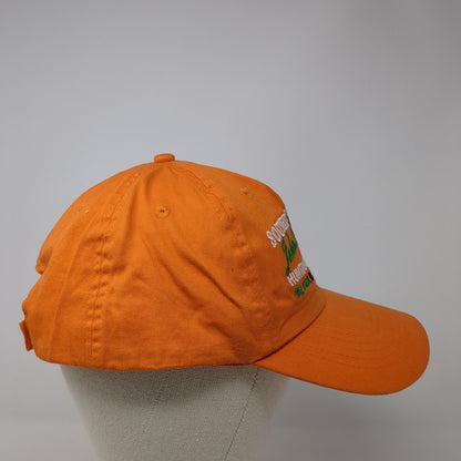 Southern Illinois John A Logan College Black Diamond Strapback Hat Orange OS