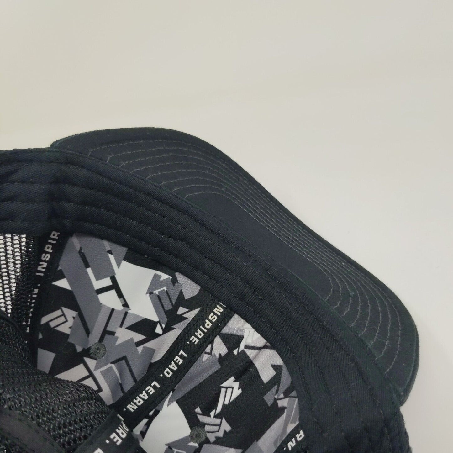 43 Inc Snapback Mesh Back Trucker Hat Black OSFM Adjustable Mission 43