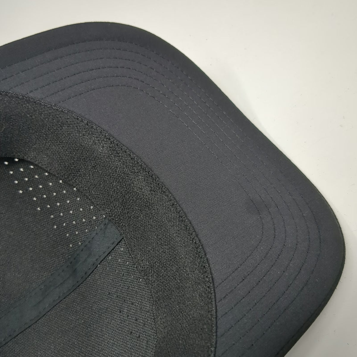 Puma Snapback Black One Size Hat Perforated Performance Sport Athletic Golf Cap
