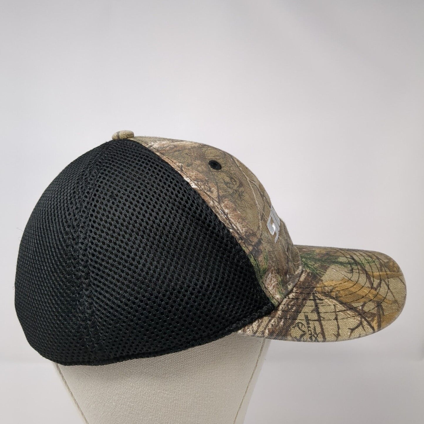 Sierra Fitted Trucker Hat Camouflage L/XL Perfect Fit Mesh Back Martin Marketing