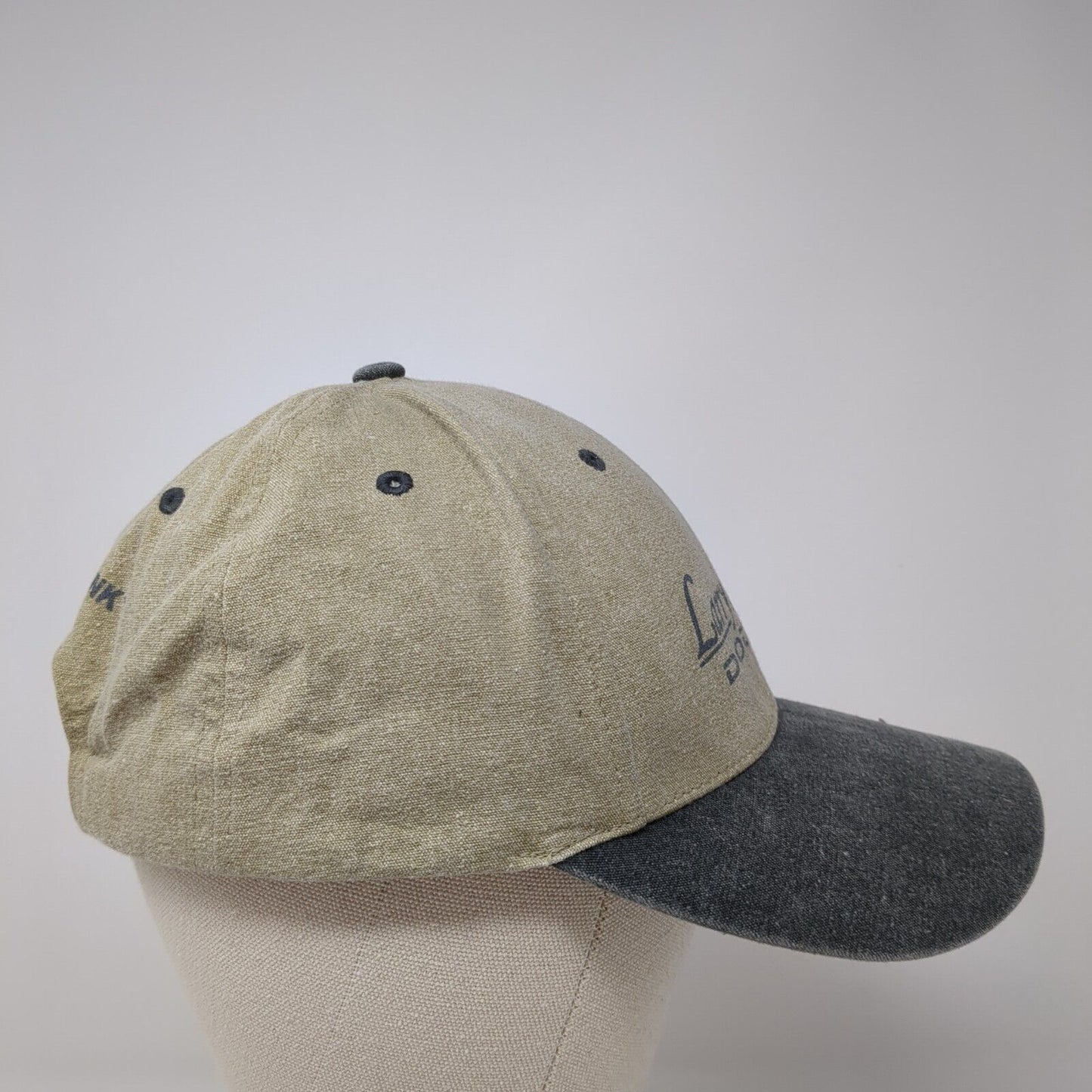 Larry Hillis Dodge Slideback Hat Multi One Size Adjustable Vented Holes Cotton