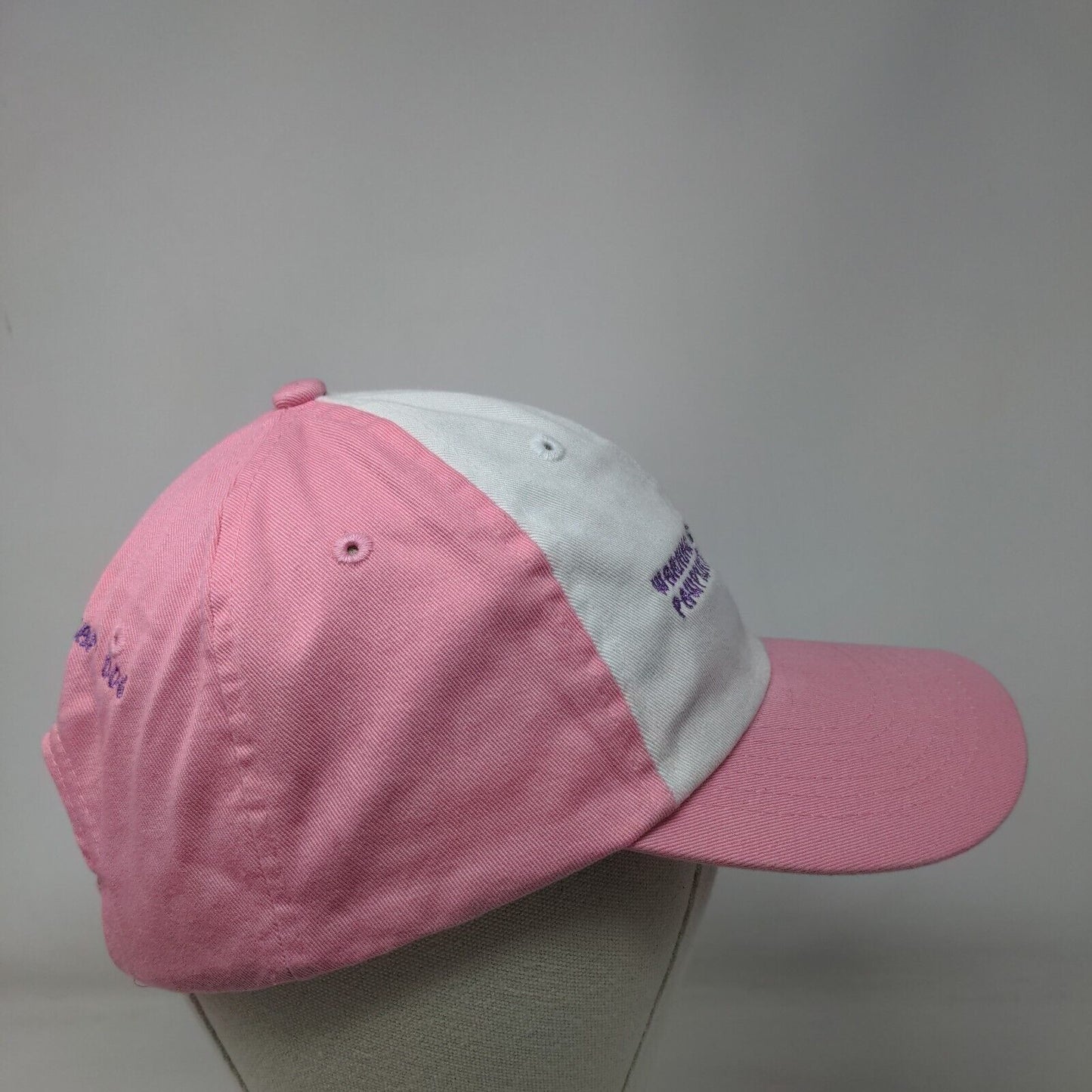 Warning: Stella May Leave Pawprints On Your Heart Slideback Hat Pink OS Lids