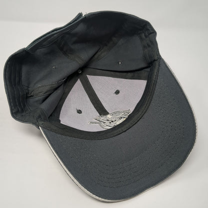 Golf Mesquite Nevada Strapback Baseball Cap Gray One Size Adjustable Embroidered