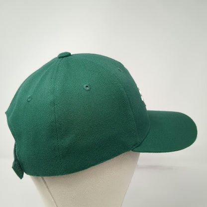 Portland Arched White Lettering Green One Size Baseball Cap Strapback Hat