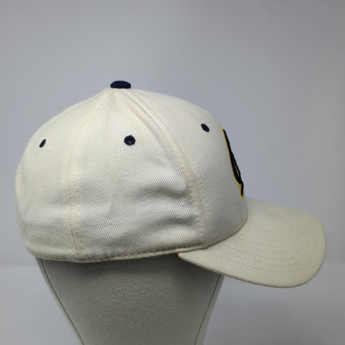 Zephyr California Golden Bears NCAA Beige Baseball Cap 7 1/8 Fitted Wool Hat