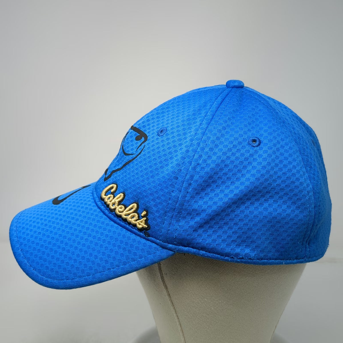 Cabela's Baseball Cap Blue One Size ProFlex Fishing Trout Outfitter Mesh Hat