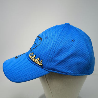 Cabela's Baseball Cap Blue One Size ProFlex Fishing Trout Outfitter Mesh Hat