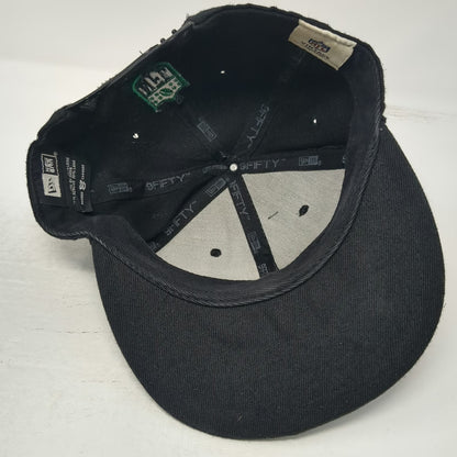 New York Jets NFL New Era Snapback Hat Black M 9FIFTY Flat Brim Logo