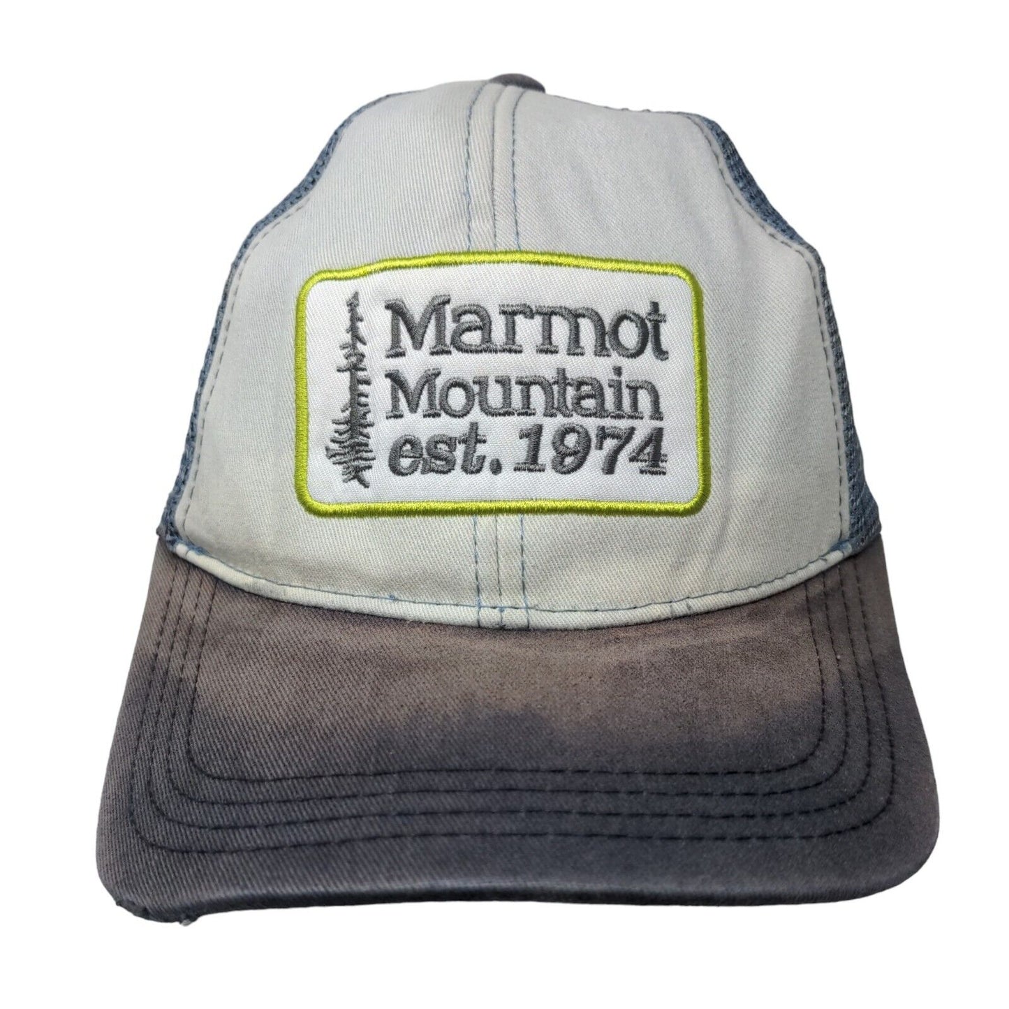 Marmot Mountain Est. 1974 Snapback Trucker Hat Multicolor One Size Mesh Back