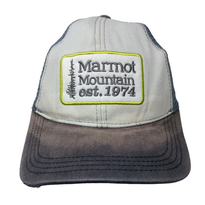 Marmot Mountain Est. 1974 Snapback Trucker Hat Multicolor One Size Mesh Back