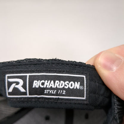 Open Jar Concepts Snapback Trucker Hat Black OSFA 6 Panel Mesh Back Richardson