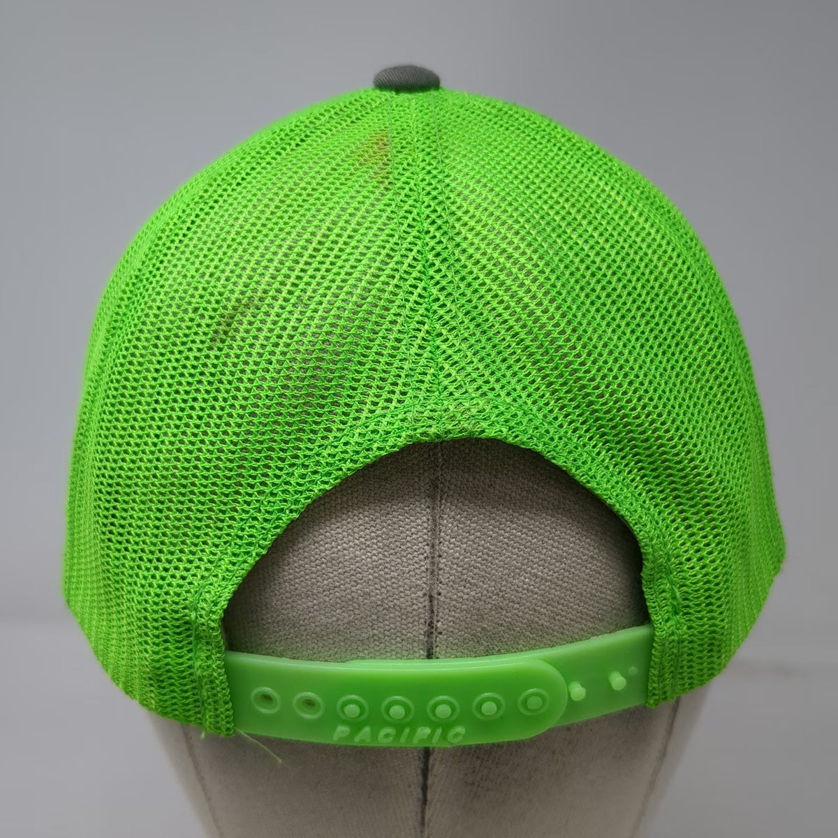 Pacific Headwear Trucker Hat Gray Green One Size Rose Stay Green Inc Snapback
