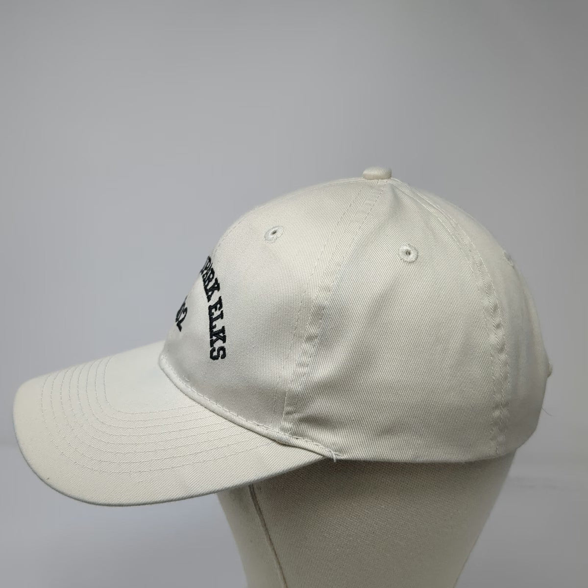 Port Authority Cliffside Park Elks 1502 Baseball Cap Beige OSFM Hat Fraternal